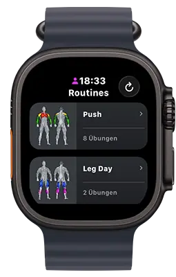VigiGym on Apple Watch